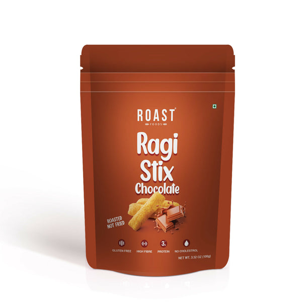 Roast Makhana Ragi Stix Chocolate