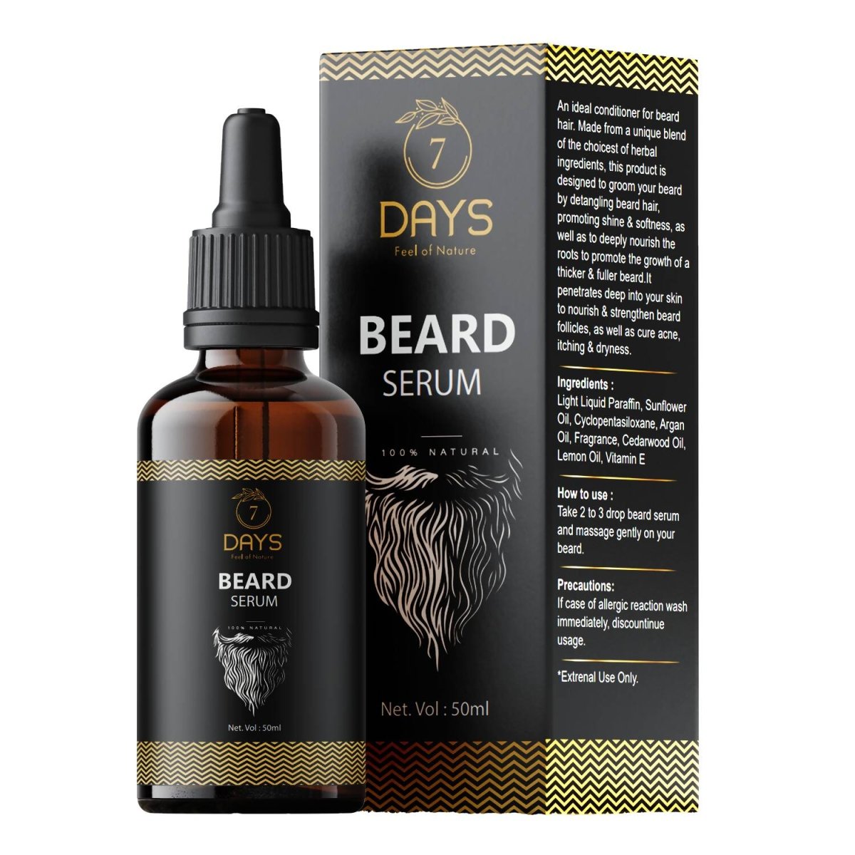 7 Days Beard Serum - Distacart