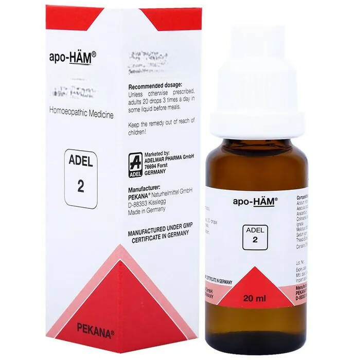 Adel Homeopathy Apo-Ham Drops - Distacart