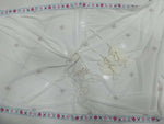 Thumbnail for Jyoti Fashion Cream Thread Embroidery Georgette Designer Lehenga Choli with Dupatta - Distacart