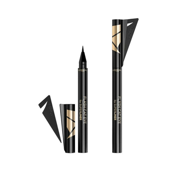 L'Oreal Paris Flash Cat Eye Eyeliner - Black - Distacart