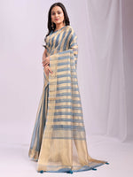 Thumbnail for Astita Organza Sky Blue Saree