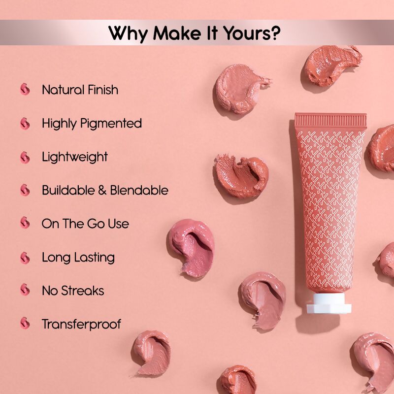 Kay Beauty Creme Blush - Cosy Coral - Distacart