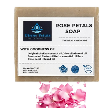 Divine Petals Rose Petal Soap - Dista