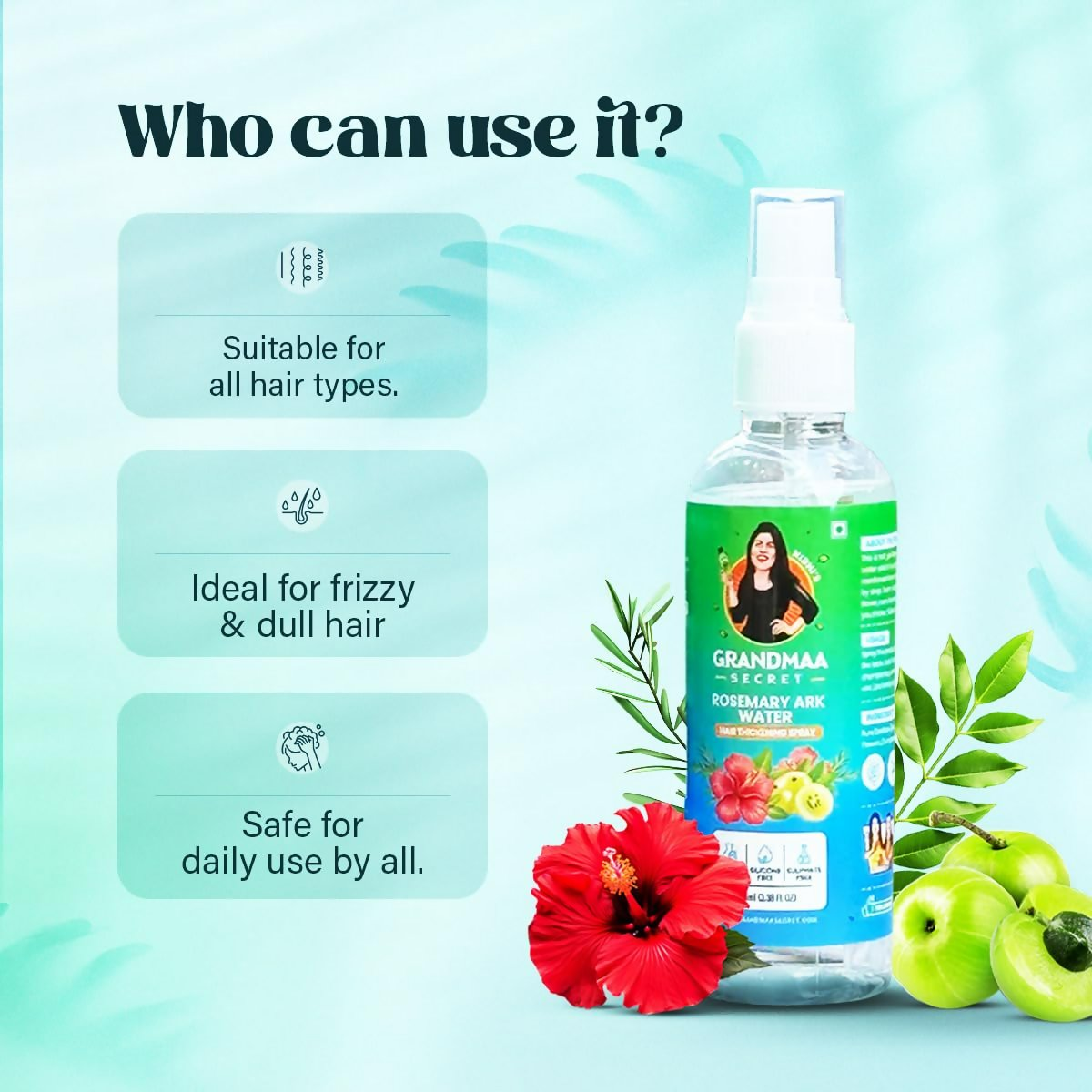 Nidhi’S Grandmaa Secret Rosemary Water Ark - Distacart