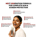 Thumbnail for Chosen Safescreen Nexgen Moisturizing Sunscreen with Blue Light Protection - Distacart