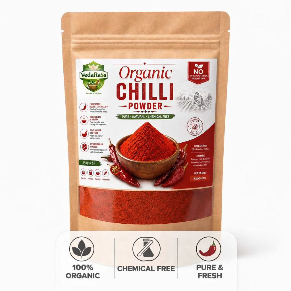 VedaRasa Organic Chilli Powder - Dista