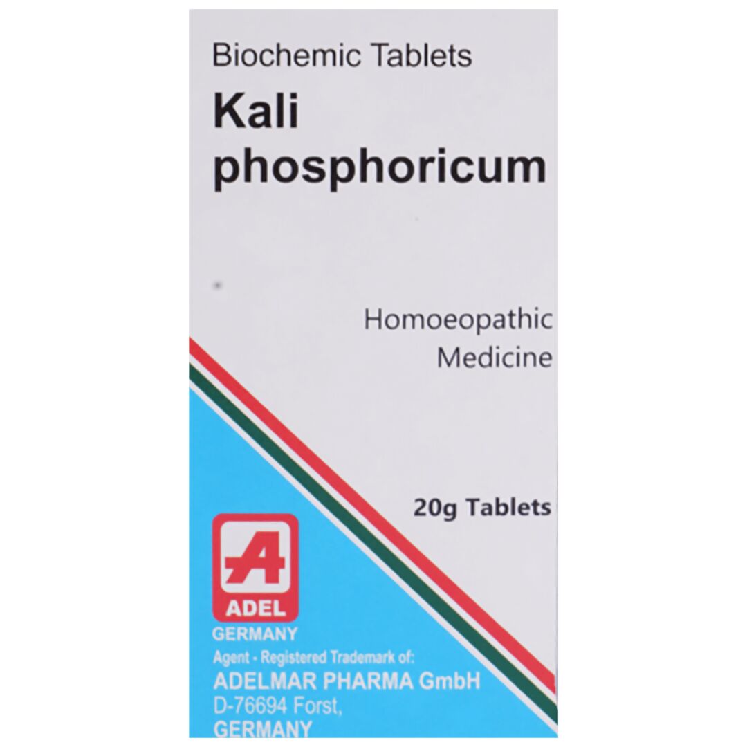Adel Homeopathy Kali Phosphoricum Bio-chemic Tablets - Distacart