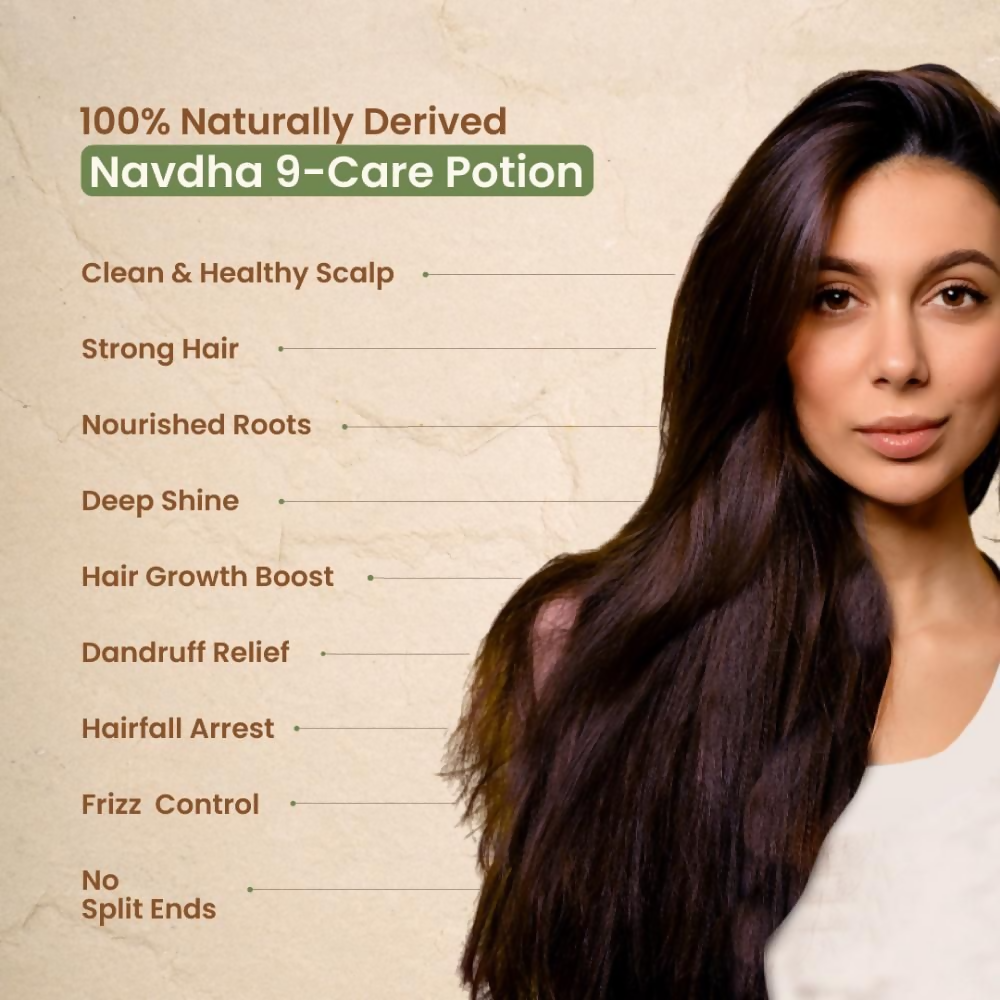 Nat Habit Aloe Peanut Navdha Shampoo - Distacart