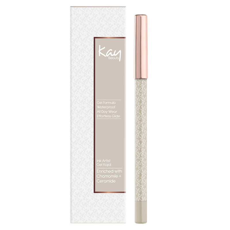 Kay Beauty Gel Eye Pencil - Silver - Distacart
