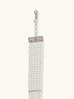 Thumbnail for Nuyug Pearl Beaded Semi Precious Labradorite Stone & Enamelled Choker Necklace