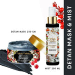 Thumbnail for Vedic Valley 100% Natural Detan Face Mask & Face Mist Combo - Distacart