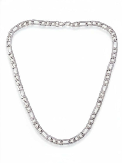 NVR Men's Silver Toned Stainless Steel Chain - Distacart