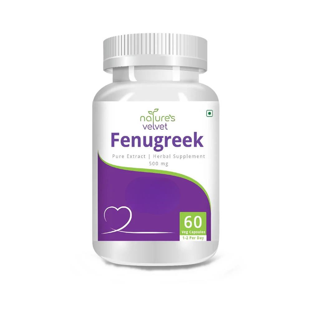 Nature's Velvet Fenugreek Capsules - Distacart