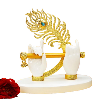 Ekhasa Lord Krishna Hands with Flute Idol - Dista