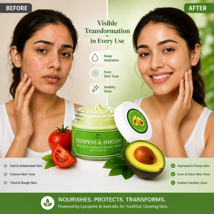 Milky Moon Lycopene & Avocado Anti-Aging & Moisturizing Cream with SPF 30 - Dista