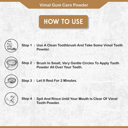 Kisra Vimal Dant Manjan & Herbal Toothpaste Kit - Distacart
