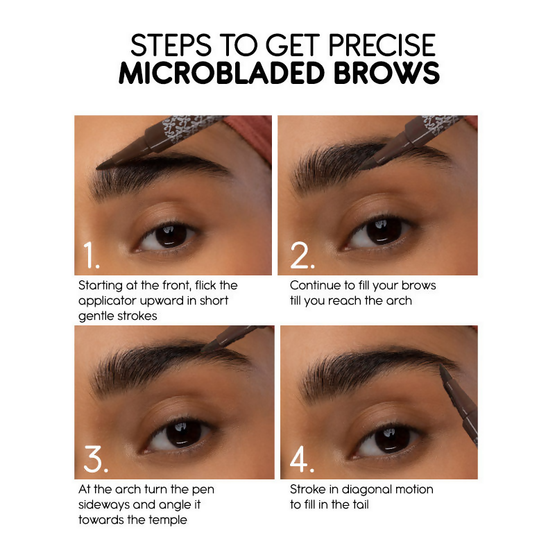 Kay Beauty By Katrina Kaif Eyebrow Microblading Pen - Walnut - Distacart