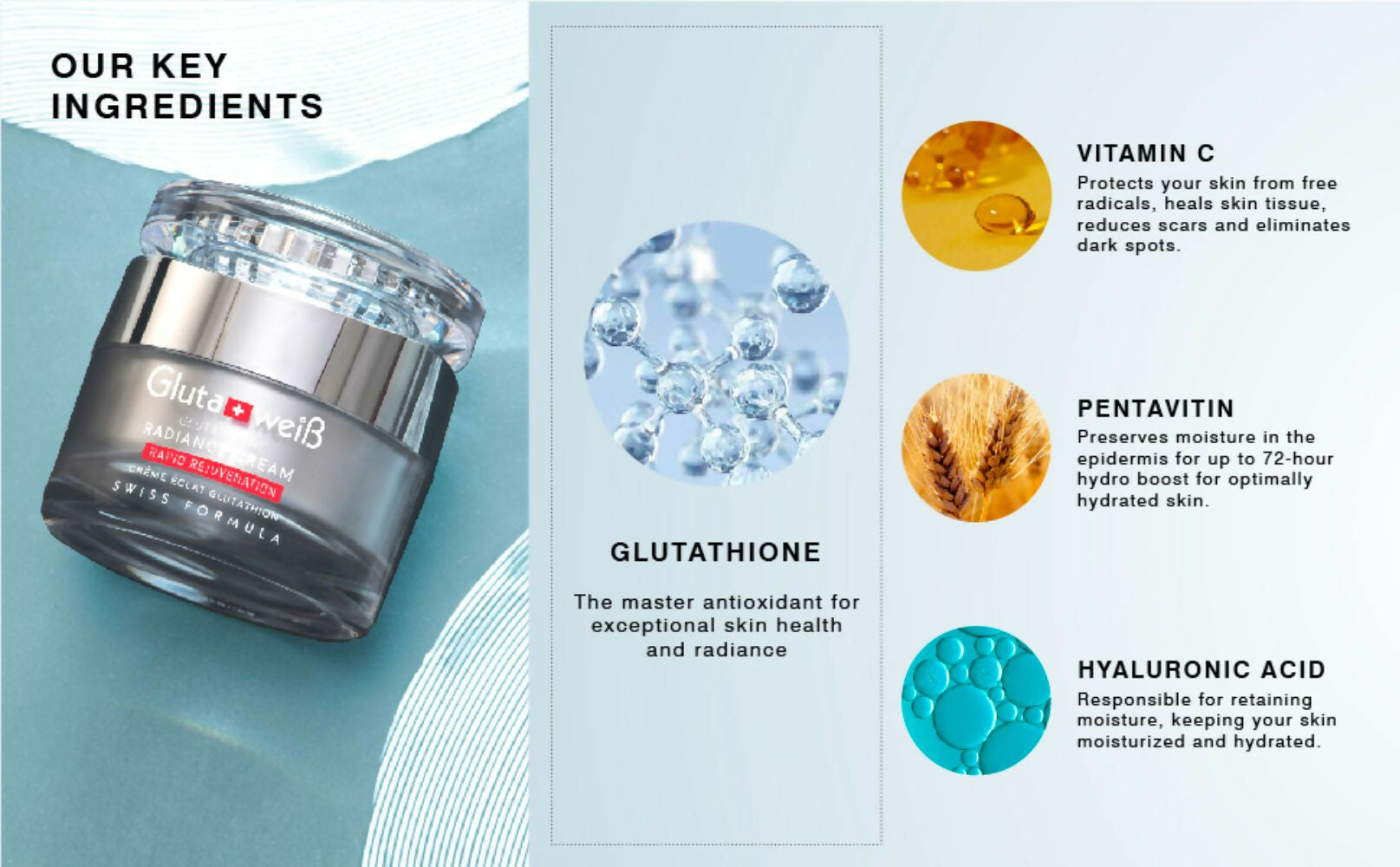 Glutaweis Glutathione Radiance Cream - Distacart