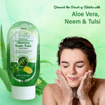 Thumbnail for Globus Remedies Aloe vera Neem Tulsi Face Wash