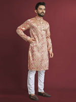 Thumbnail for Anaita Multicolour Printed Pure Silk Straight Kurta - Distacart