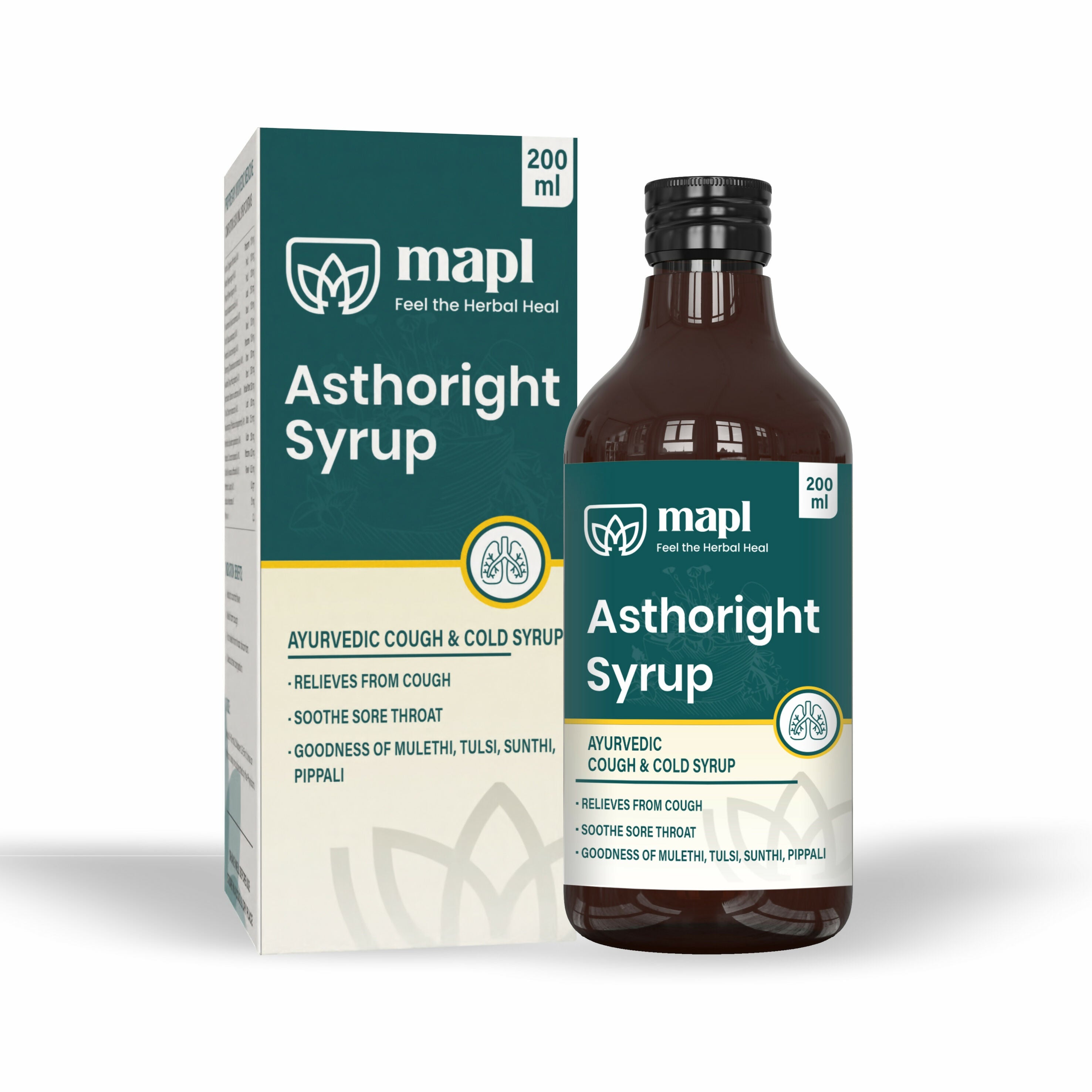 MAPL Asthoright Syrup - Distacart