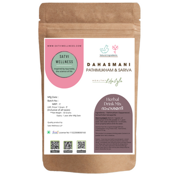 Satvi Wellness Kerala Pathimugam with Sariva Herbal Drinking Water Mix - Dista