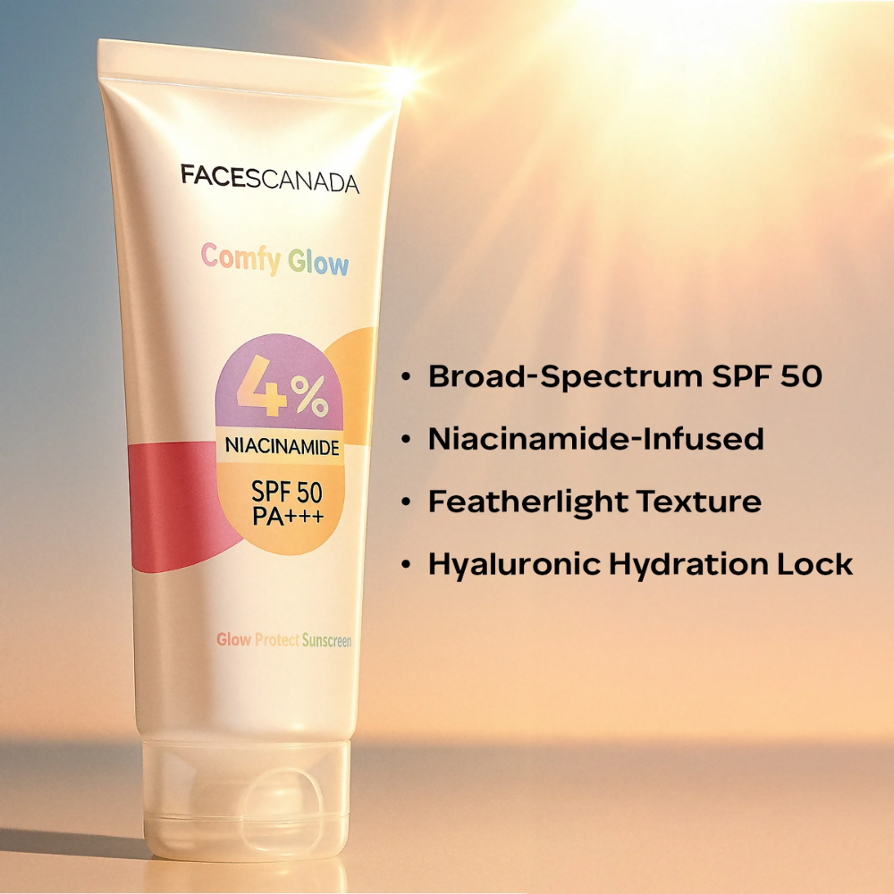 Faces Canada Comfy Glow Sunscreen - Distacart