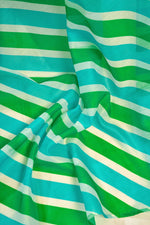 Thumbnail for Vastranavya Green Digital Printed Linen Ready To Wear Designer Saree with Unstitched Blouse - Distacart