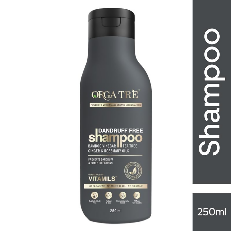 Orgatre Dandruff Free Shampoo For Men & Women - Distacart