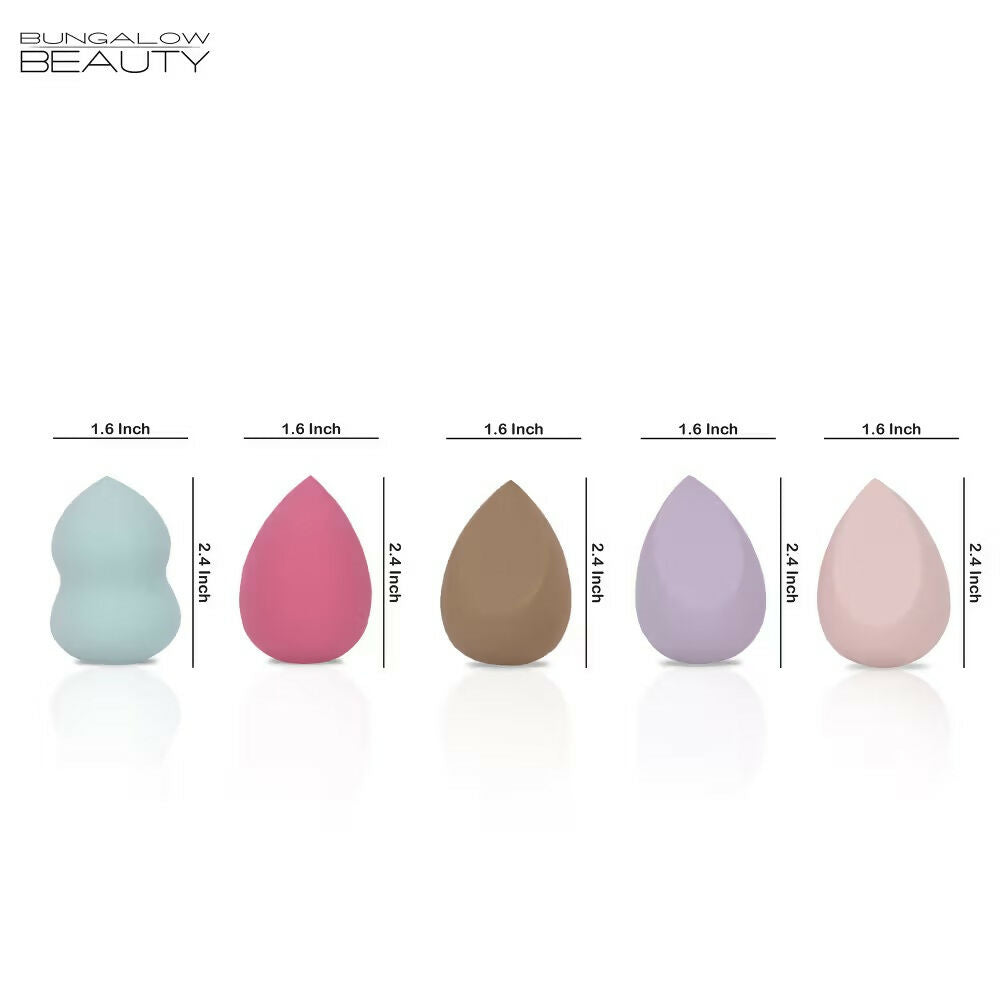 BUNGALOW BEAUTY Makeup Blending Sponge - Pack of 5 - Dista