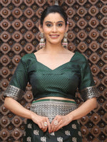 Thumbnail for Astita Green Silk Saree