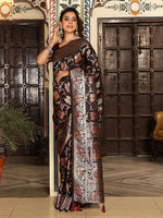 Thumbnail for Astita Red Silk Saree