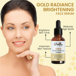 Thumbnail for Globus Remedies Gold Radiance Anti Aging Face Serum, For Skin Lightening & Dark Spots Removal