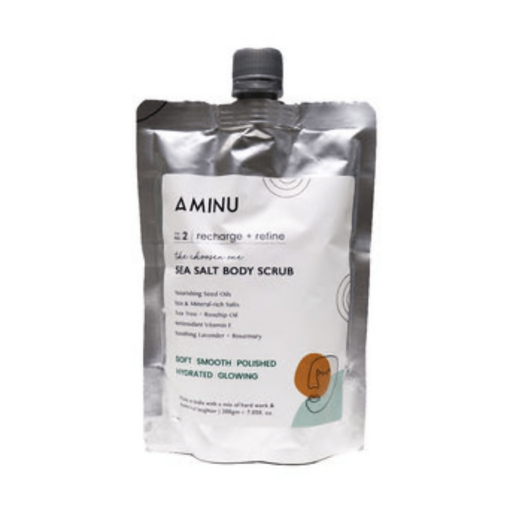 Aminu Sea Salt Body Scrub - Distacart