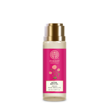 Forest Essentials After Bath Oil Indian Rose Absolute - Nourishing After Shower Body Oil - Distacart
