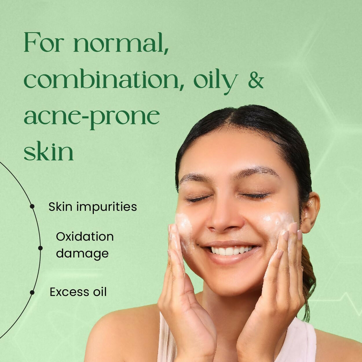 Skininspired Crème Cleanser For Oily Skin Face Wash