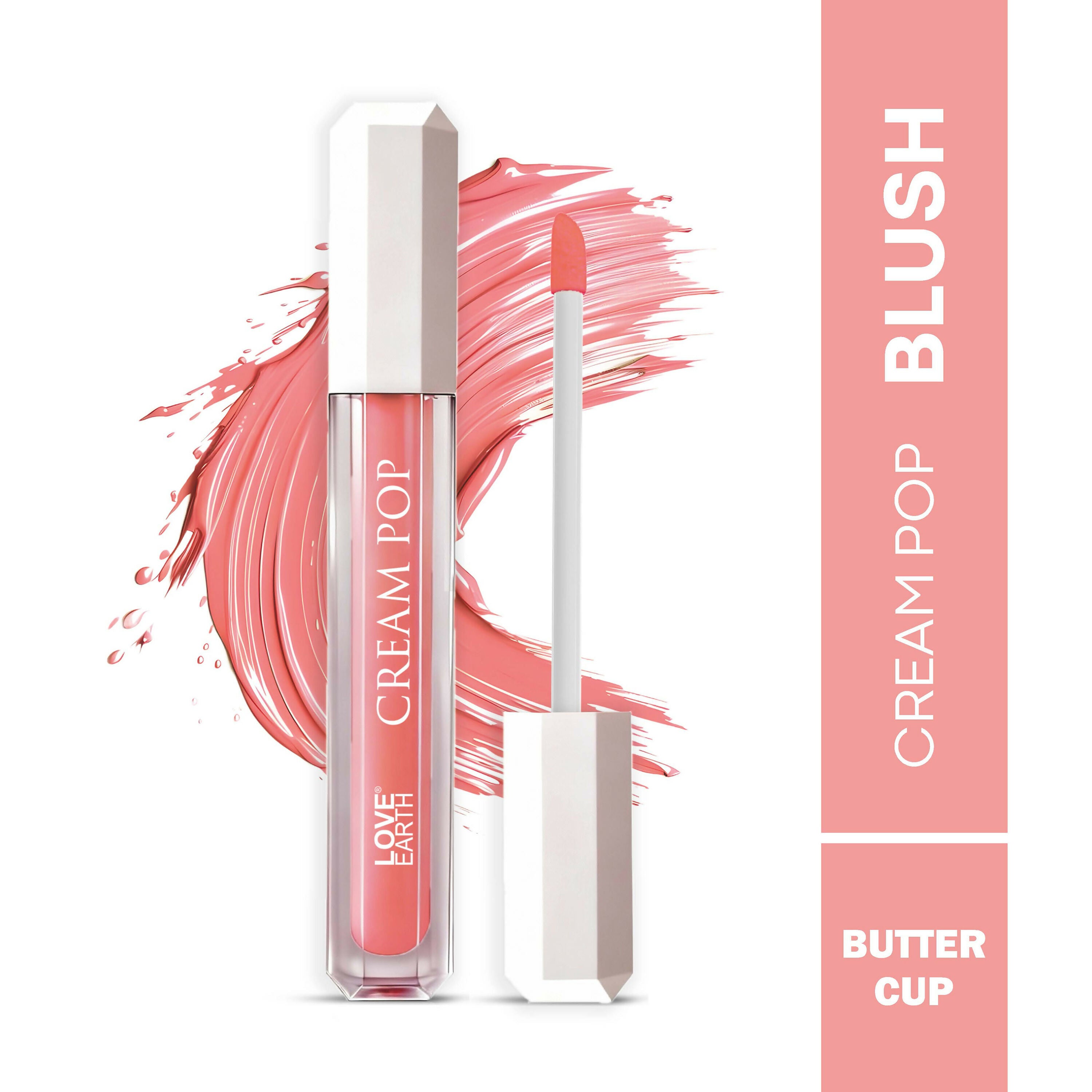Love Earth Cream Pop Blush - Buttercup