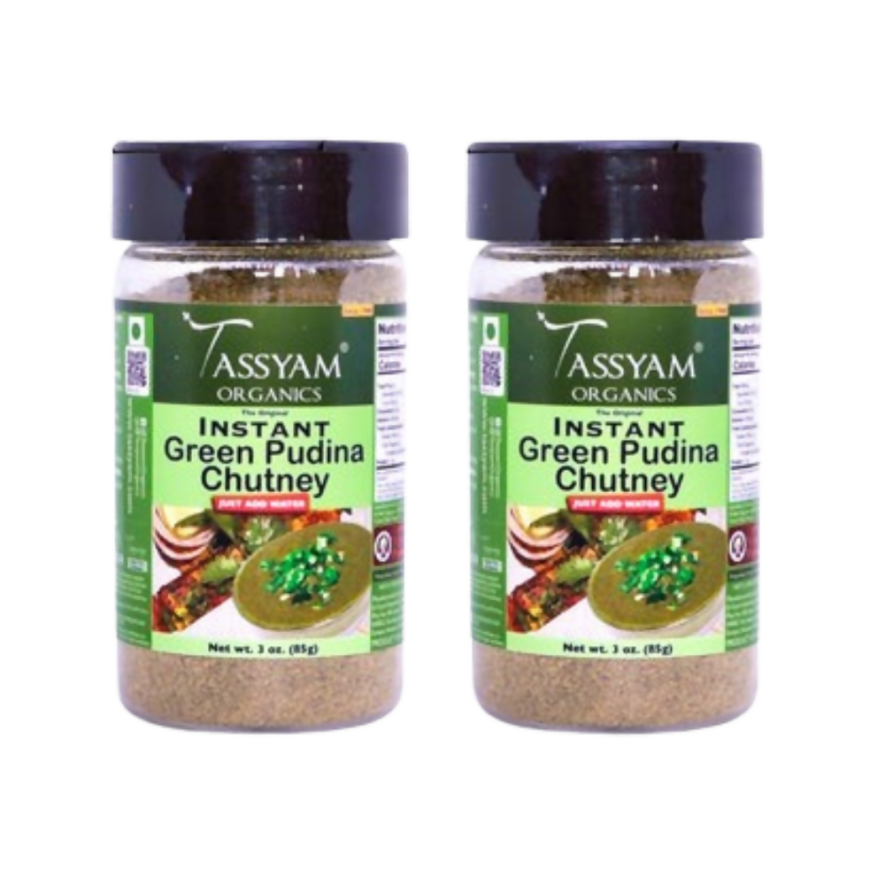 Tassyam Organics Instant Pudina Chutney - Distacart