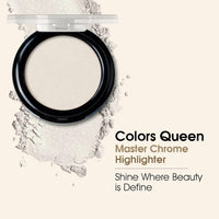 Thumbnail for Colors Queen Master Chrome Metallic Highlighter - 01 Ice Cold - Distacart
