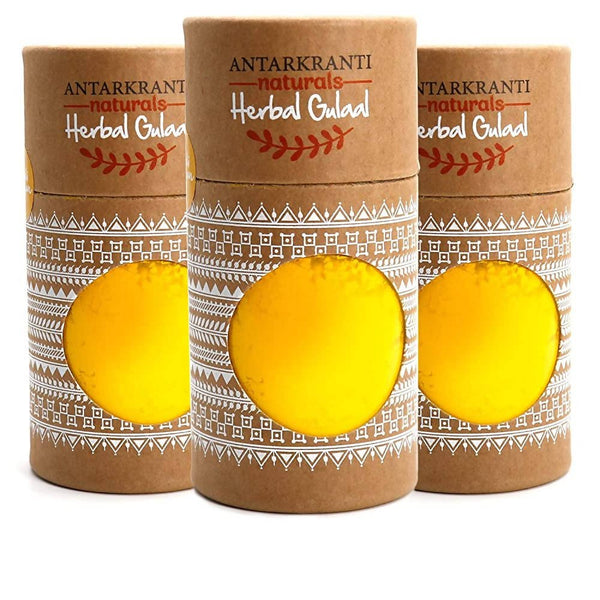 Antarkranti Naturals Yellow Herbal Handmade Gulal