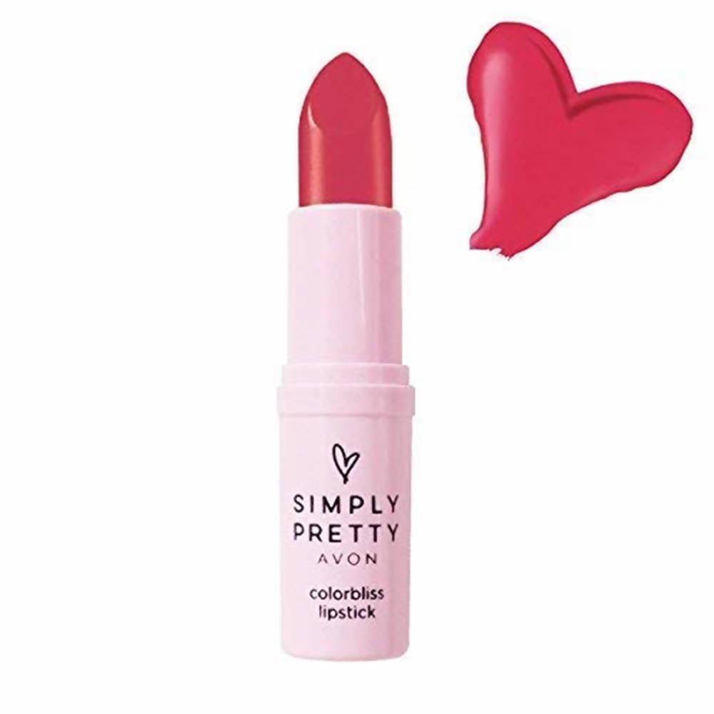 Avon Simply Pretty Colorbliss Lipstick - Red Fantasy - Distacart