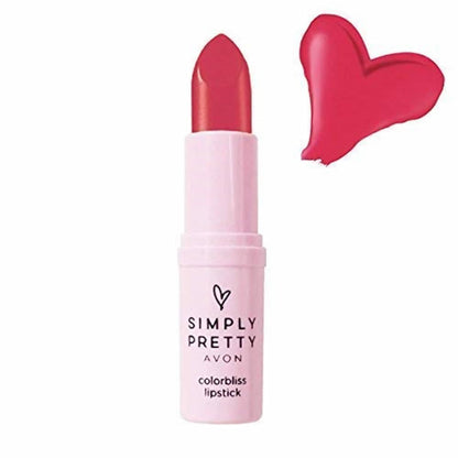 Avon Simply Pretty Colorbliss Lipstick - Red Fantasy - Distacart