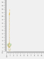 Thumbnail for Ruby Raang Pastel Green Whisper Pearl Tikka