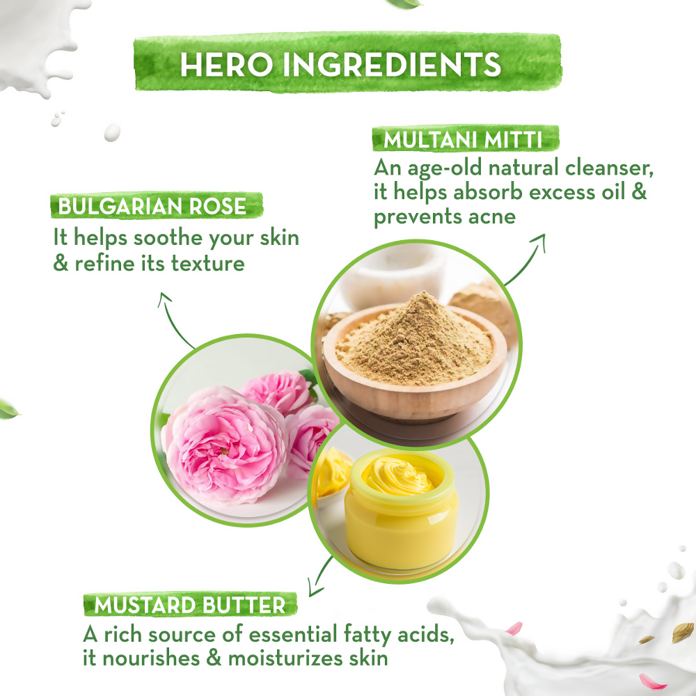 Mamaearth Multani Mitti Moisturizing Lotion Soap (Buy 3 Get 1 Free) - Limited Time Offer - Distacart