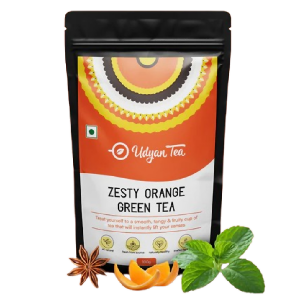 Udyan Tea Zesty Orange Green Tea - Dista