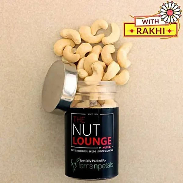 Auspicious Lord Shiv Rakhi & Cashew Jar - Distacart