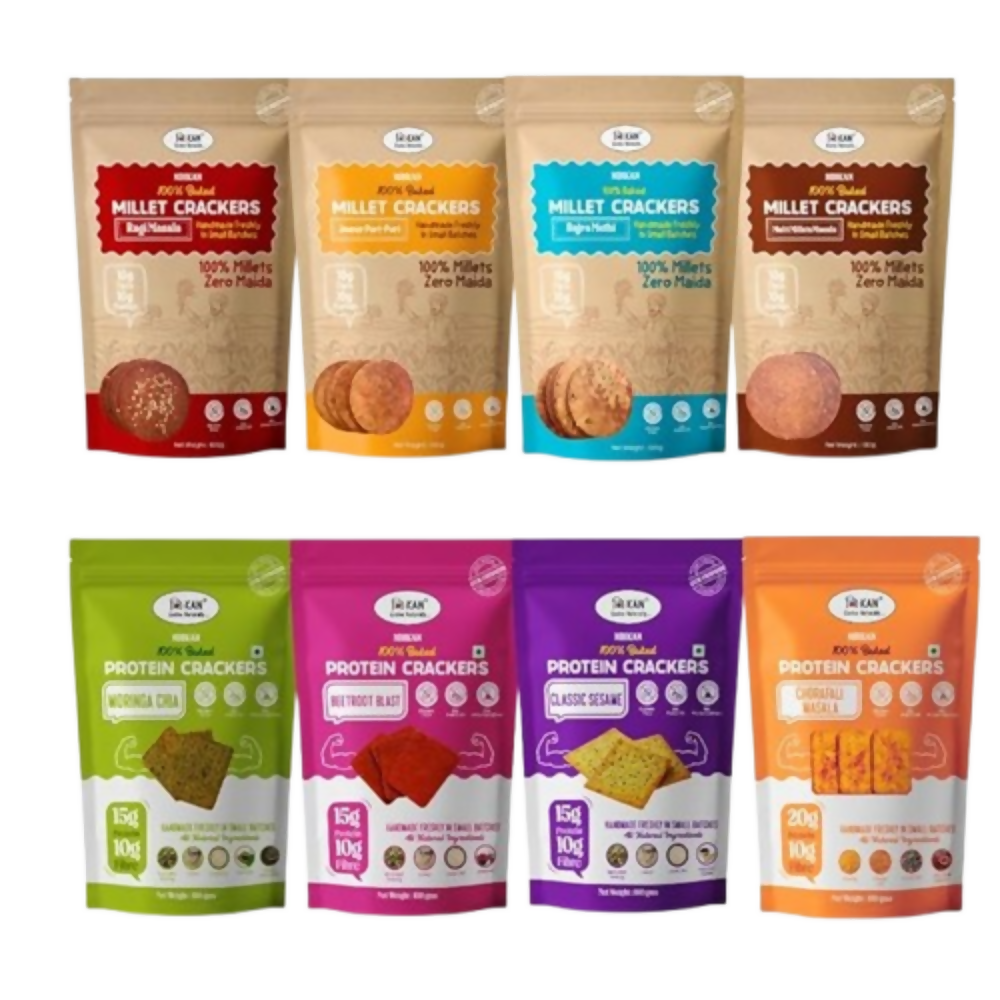 NIHKAN Millet & Protein Crackers - Dista