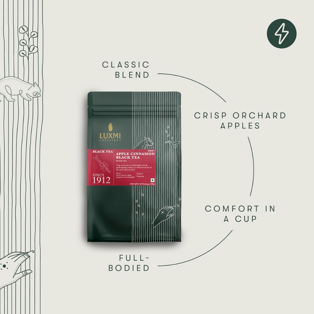 Luxmi Estates Apple Cinnamon Black Tea - Dista