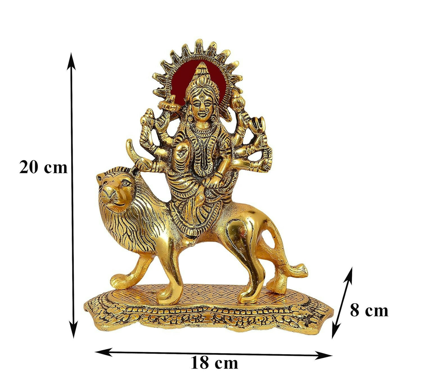 Nexplora Industries Metal Durga Maa Idol - Distacart